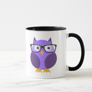 Hipster-Eulen-Tasse Tasse