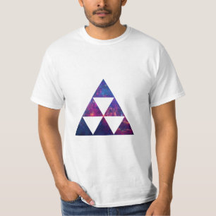 Hipster Galaxy / Weltraumdreieck T-Shirt