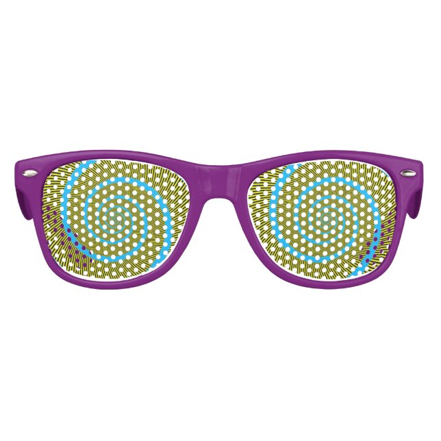 Hipster Hypnotics Partybrille (Vorderseite)
