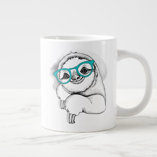 Hipster Jumbo-Tasse (Rechts)