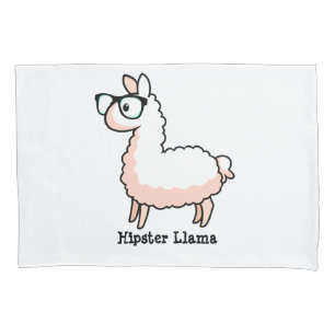 Hipster-Lama Kissenbezug
