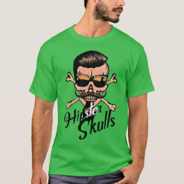 hipster_mexico_kopf_de_mort_crane_os_logo_fanta T-Shirt