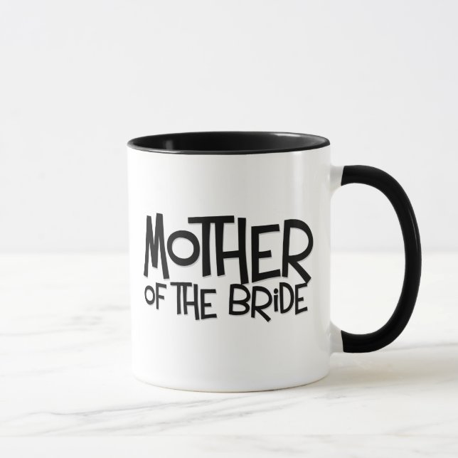 Hipster-Mutter der Braut Tasse (Rechts)