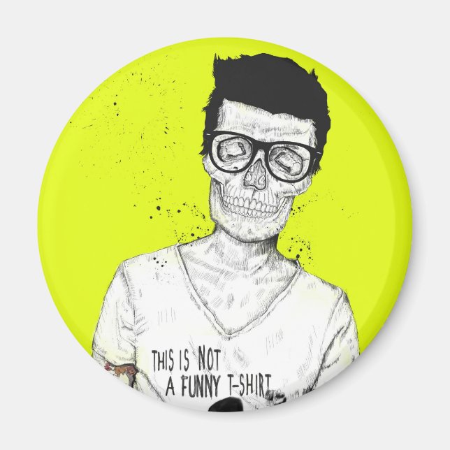 Hipster nicht tot magnet (Vorne)
