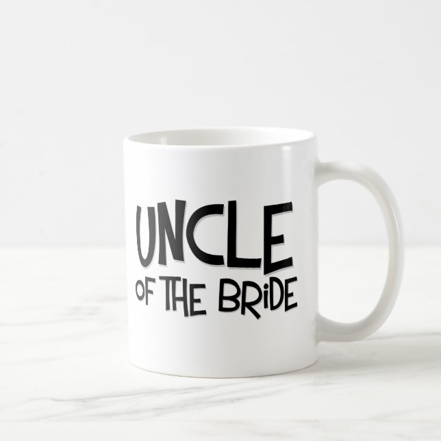 Hipster-Onkel der Braut Kaffeetasse (Rechts)