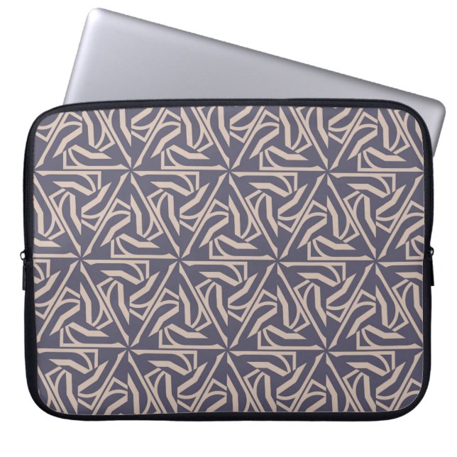Hipster pattern with polygonal elements. Triangles Laptopschutzhülle (Vorderseite)