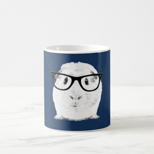 Hipster Pigster Kaffeetasse (Mittel)