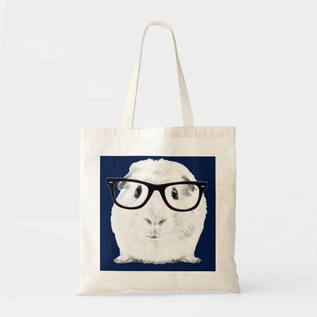 Hipster Pigster Tragetasche (Vorne)