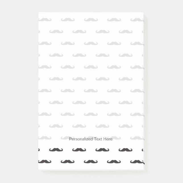 Hipster Post-it Klebezettel (Vorderseite)