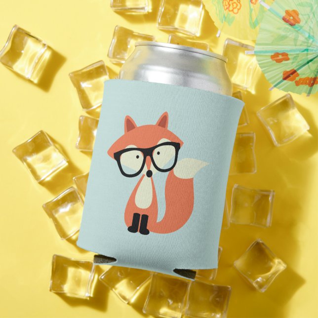Hipster Red Fox Dosenkühler (In Situ Sommer)
