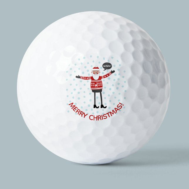 Hipster Santa Golfball (Von Creator hochgeladen)