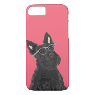 Hipster-schottischer Terrier-Telefon-Kasten für Case-Mate iPhone Hülle