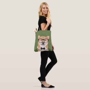 Hipster Shiba Inu Taschen-Tasche für Tasche