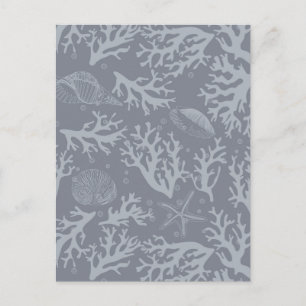 Hipster Style Coral Reef Postkarte