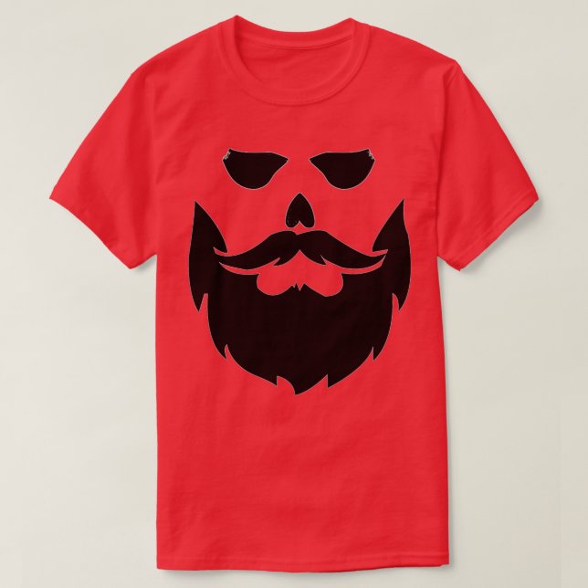HIPSTER VON SKULL BEARD WACHSEN IHREN BARD BIS ZUM T-Shirt (Design vorne)