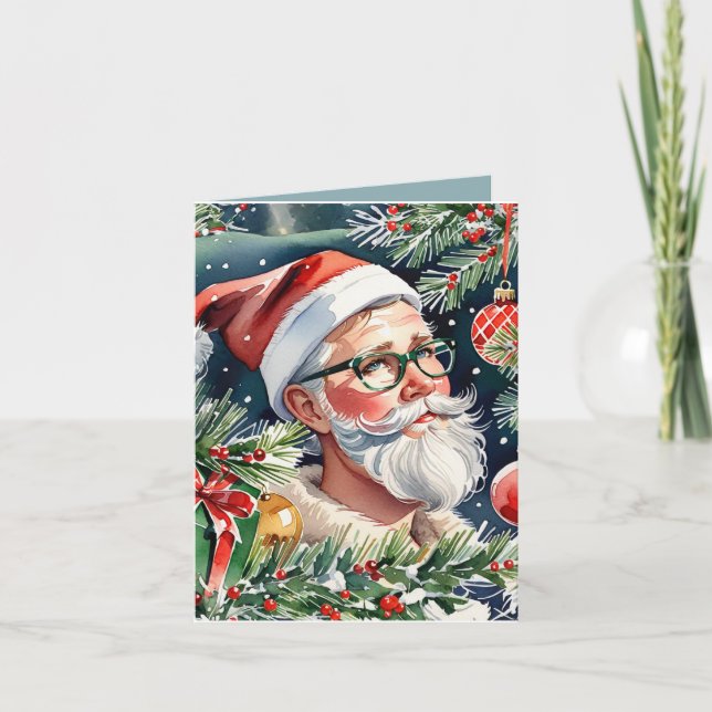 Hipster Weihnachts- und Weihnachtscocktail Rezept  Karte (Vorderseite)