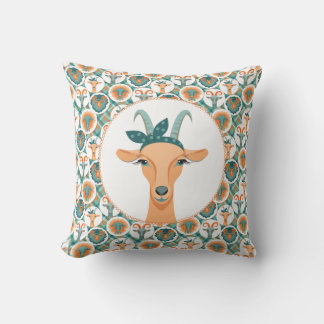Hipster Ziegen | von TotallyGoatally™ Kissen