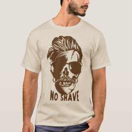 Hipster Zitat No Shave Coiffmo T-Shirt