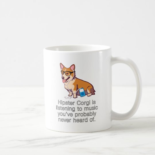 HipsterCorgi Kaffeetasse
