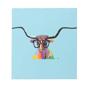 HipsterLonghorn Notizblock