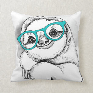 HipsterSloth Kissen