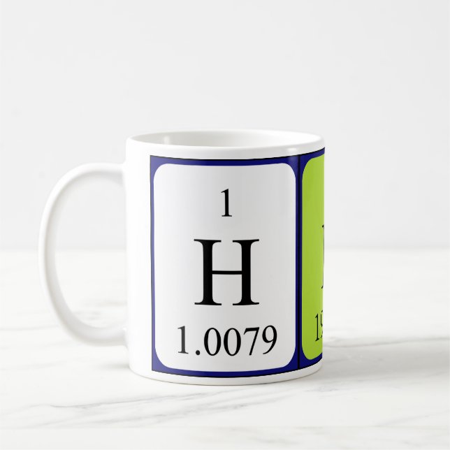 Hiram Periodenname Tasse (Links)