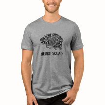 Hirn-Wortwolke Neuro-Mannschaft in Schwarz