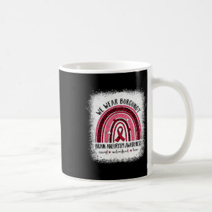 Hirnaneurysma-Bewusstseins-Bekleidung Awesome Tee Kaffeetasse