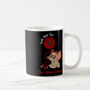 Hirngefäßaneurysma-Bewusstseinselefant Glaube Hoff Kaffeetasse