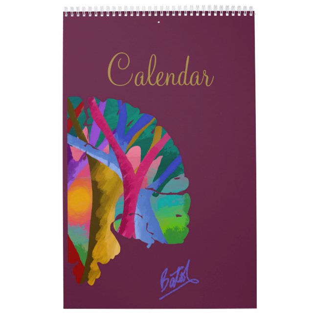 Hirnkunstkalender 2024 kalender (Titelbild)