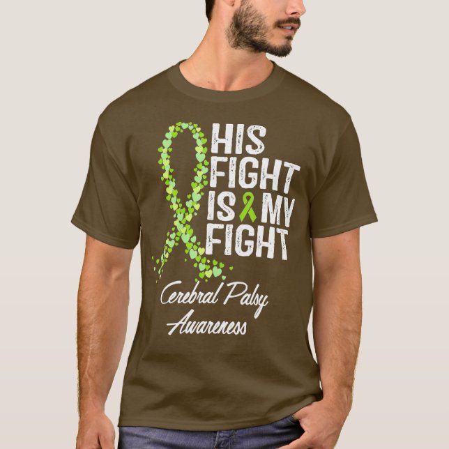 Hirnpalsy ist sich bewusst, dass sein Kampf mein K T-Shirt (Vorderseite)