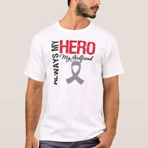 Hirntumor immer mein Held meine Freundin T-Shirt