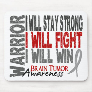 Hirntumor-Krieger Mousepad