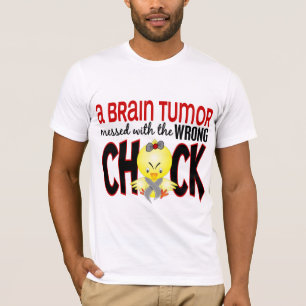 Hirntumor verwirrt mit dem falschen Küken T-Shirt