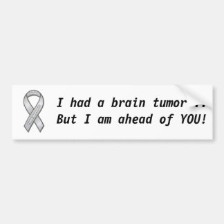 Hirntumorbewusstsein, hatte ich ein Hirntumor… BU… Autoaufkleber