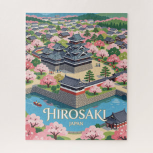 Hirosaki Japan Indigo Sakura Schloss Reise