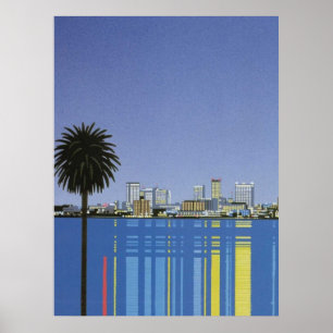 Hiroshi Nagai Flugzeug, Hiroshi Nagai art Poster