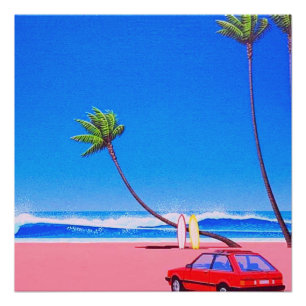 Hiroshi-Nagai-Kunstposter Poster