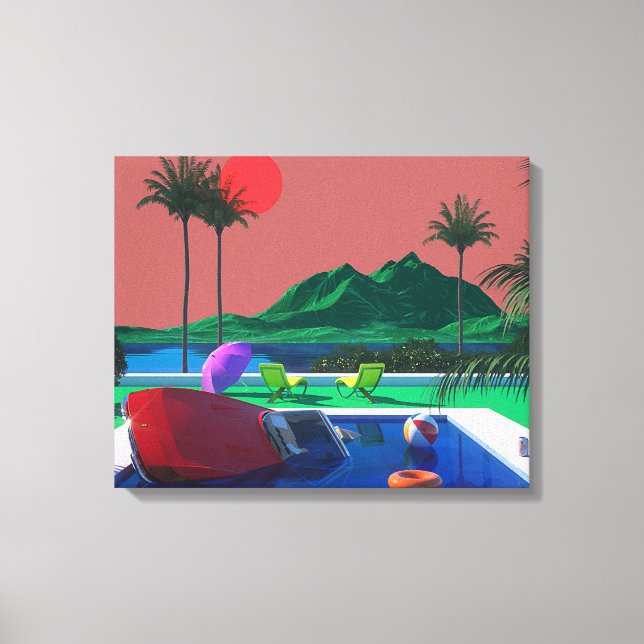 Hiroshi nagai leinwanddruck (Vorderseite)