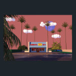 Hiroshi nagai poster<br><div class="desc">Hiroshi nagai Kunstmalereien Stadt Pop und Flugzeug</div>