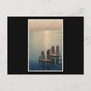 Hiroshi Yoshida Hikaru umi Postkarte