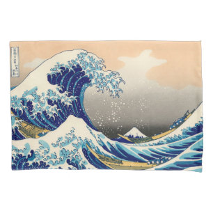 Hiroshige Die große Welle vor Kanagawa Kissenbezug