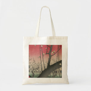 Hiroshige Pflaumen Anwesen Kameido: Vintage Japani Tragetasche