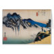 Hiroshige Vintage japanische Kunst (Vorderseite (Horizontal))