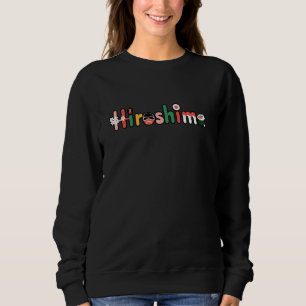 Hiroshima Japanische Kirschblüten Sushi Japan Temp Sweatshirt