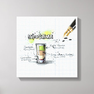 Hiroshima Leinwanddruck