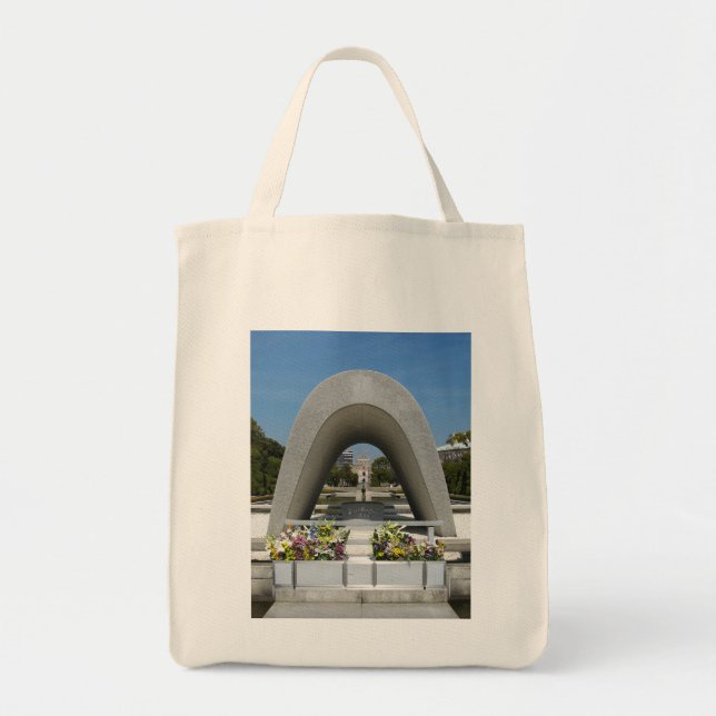 Hiroshima Memorial Cenotaph Tragetasche (Vorne)