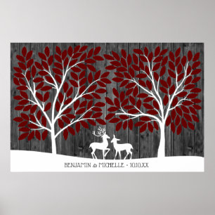 Hirsch - 200 Signature Guest Book Alternative Poster