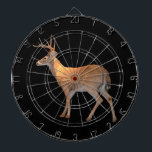 Hirsch (Buck) Dartscheibe<br><div class="desc">Der Weißschwanz-Hirsch ist der Staat Säugetier oder Tier von 10 Staaten.  Es handelt sich um  Arkansas,  Illinois,  Michigan,  Nebraska,  New Hampshire,  Ohio,  Oklahoma,  Pennsylvania,  South Carolina und Wisconsin.</div>