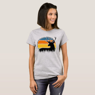 Hirsch Buck Die Erde hat Musik für diejenigen, die T-Shirt